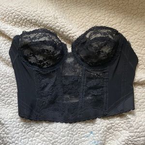 Vintage lace bustier